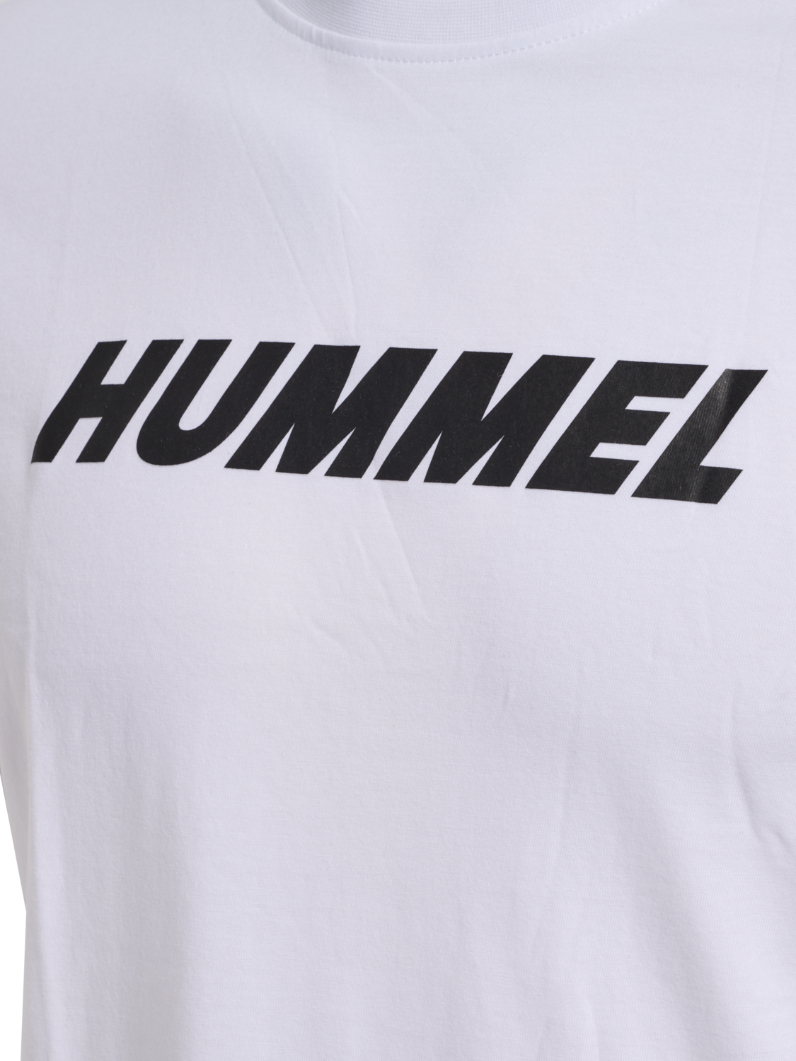 hmlELEMENTAL LOGO COTTON TEE, WHITE, packshot