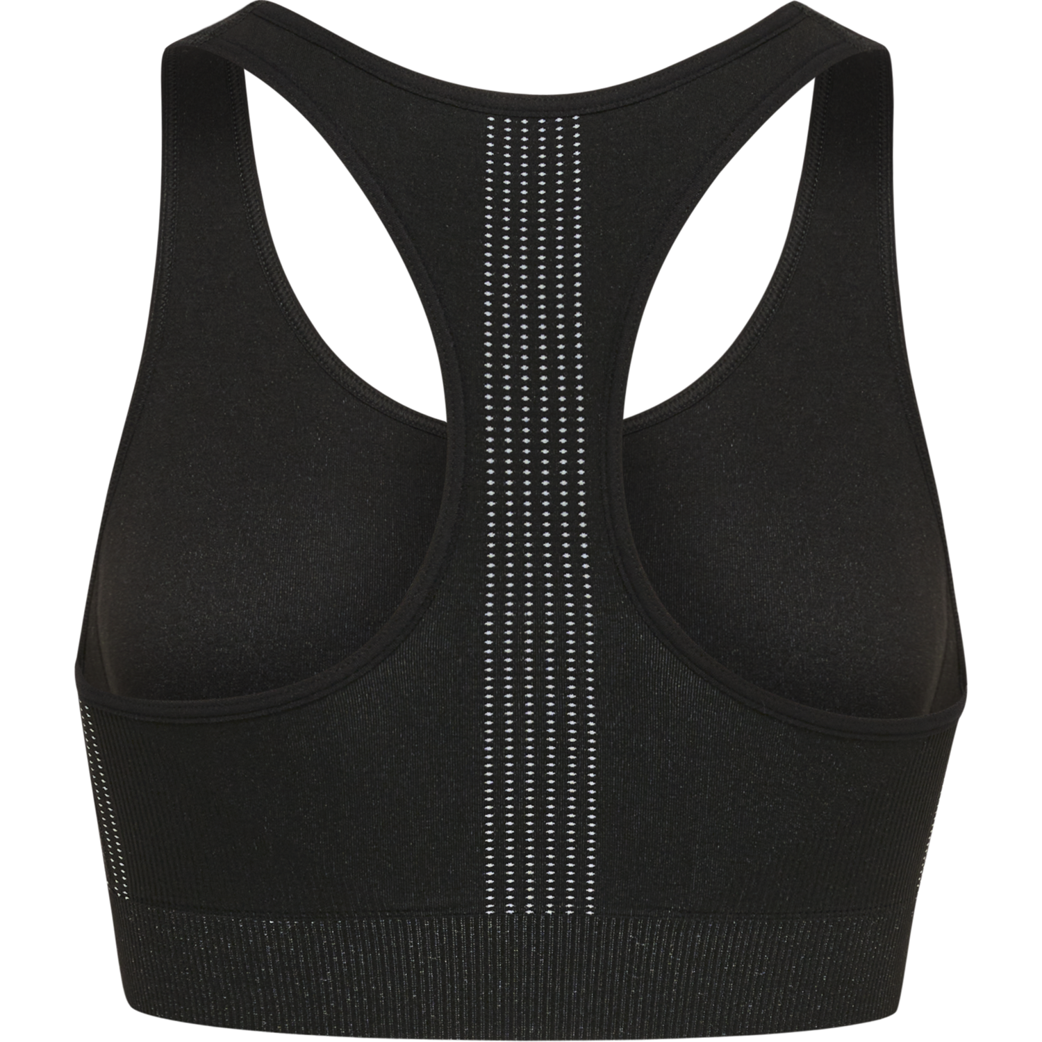 hmlMT SHAPING SEAMLESS SPORTS TOP, BLACK, packshot