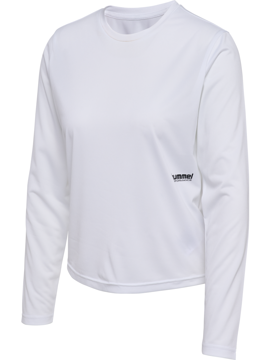hmlPULSE WORKOUT W T-SHIRT L/S, WHITE, packshot