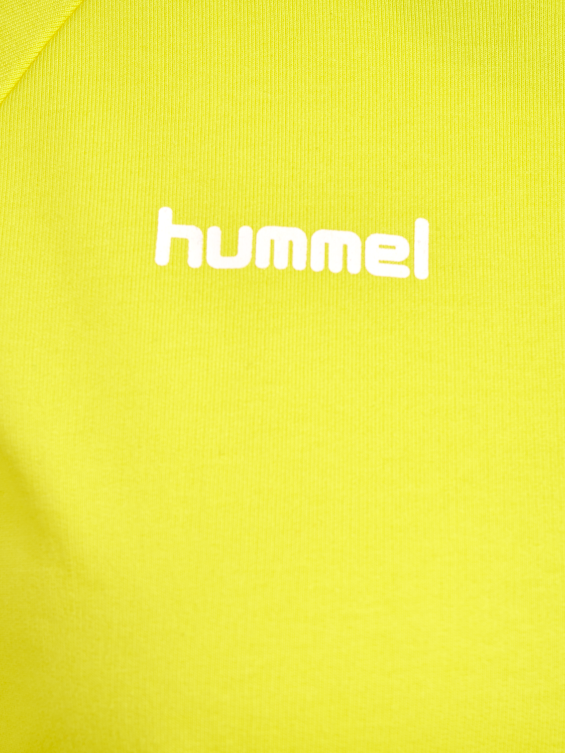 HMLGO COTTON HOODIE WOMAN, BLAZING YELLOW, packshot