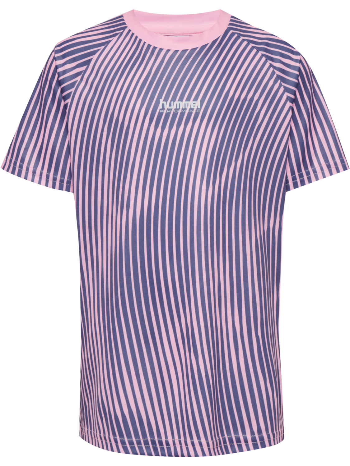 hmlJR GOAL AOP T-SHIRT S/S, PINK-A-BOO, packshot