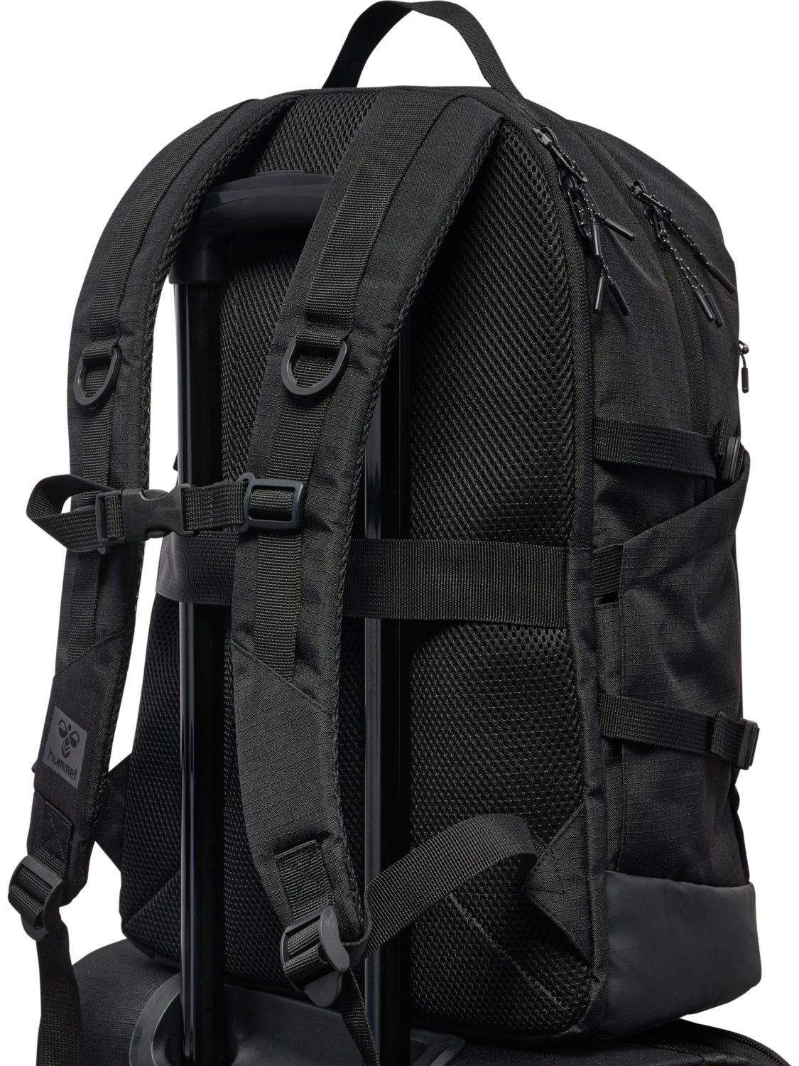 hmlTRAVEL BACK PACK, BLACK, packshot