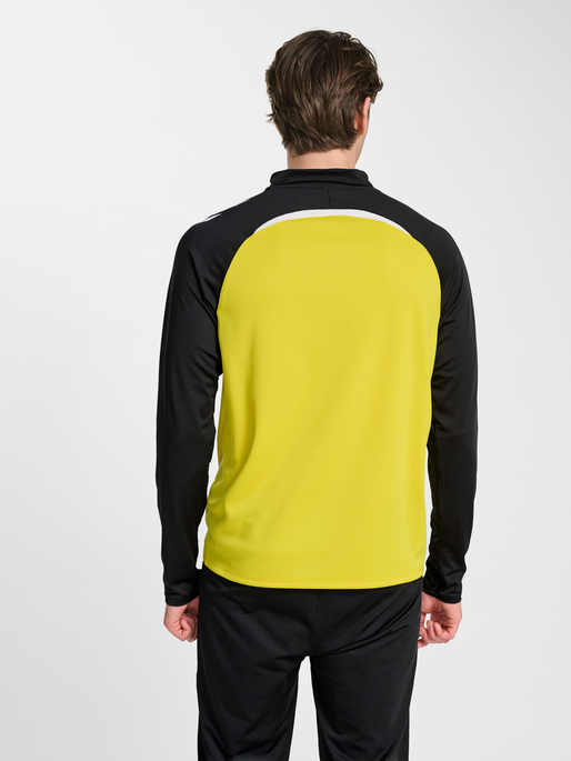 hmlLEAD 2.0 HALF ZIP, BLAZING YELLOW/BLACK, model