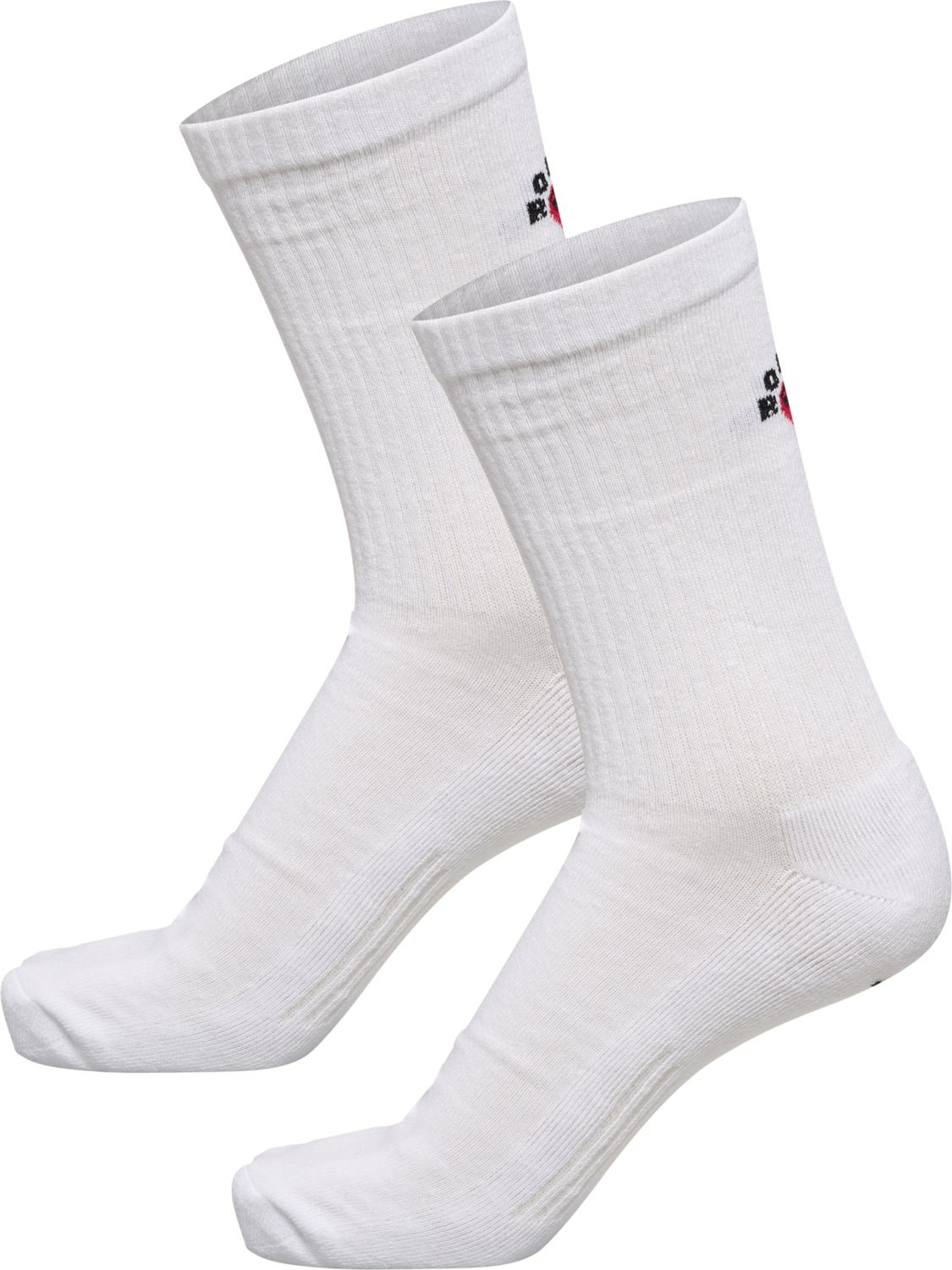 hmlROLIGAN 2-PACK SOCKS, WHITE, packshot