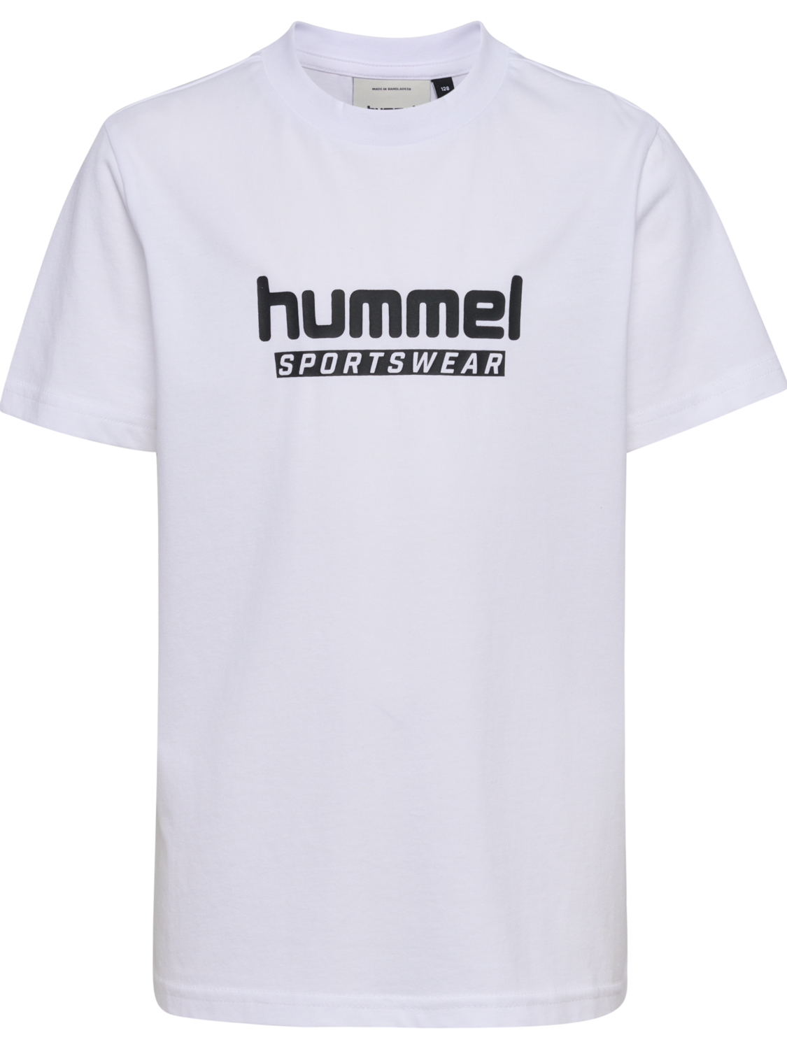 hmlJR BASE T-SHIRT S/S, WHITE, packshot