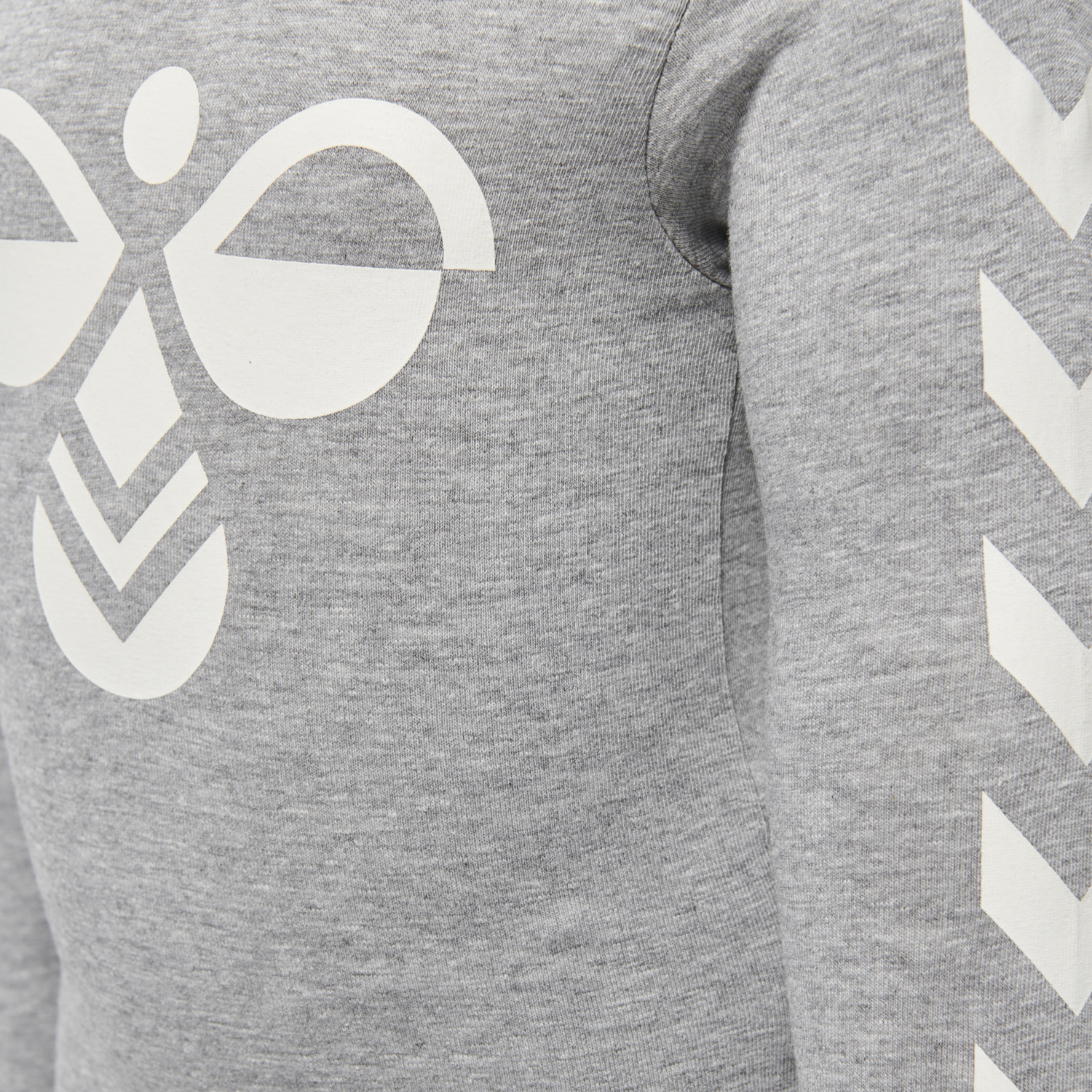 hmlFLIPPER LS BODYSTOCKING, GREY MELANGE, packshot