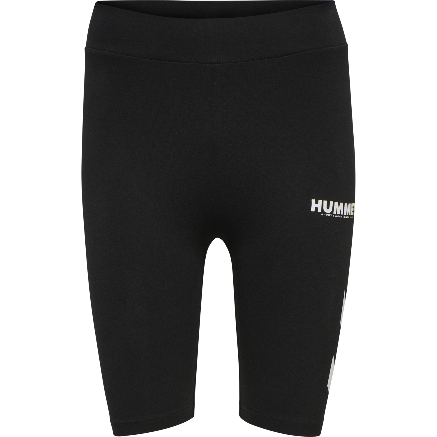 hmlLEGACY WOMAN TIGHT SHORTS, BLACK, packshot