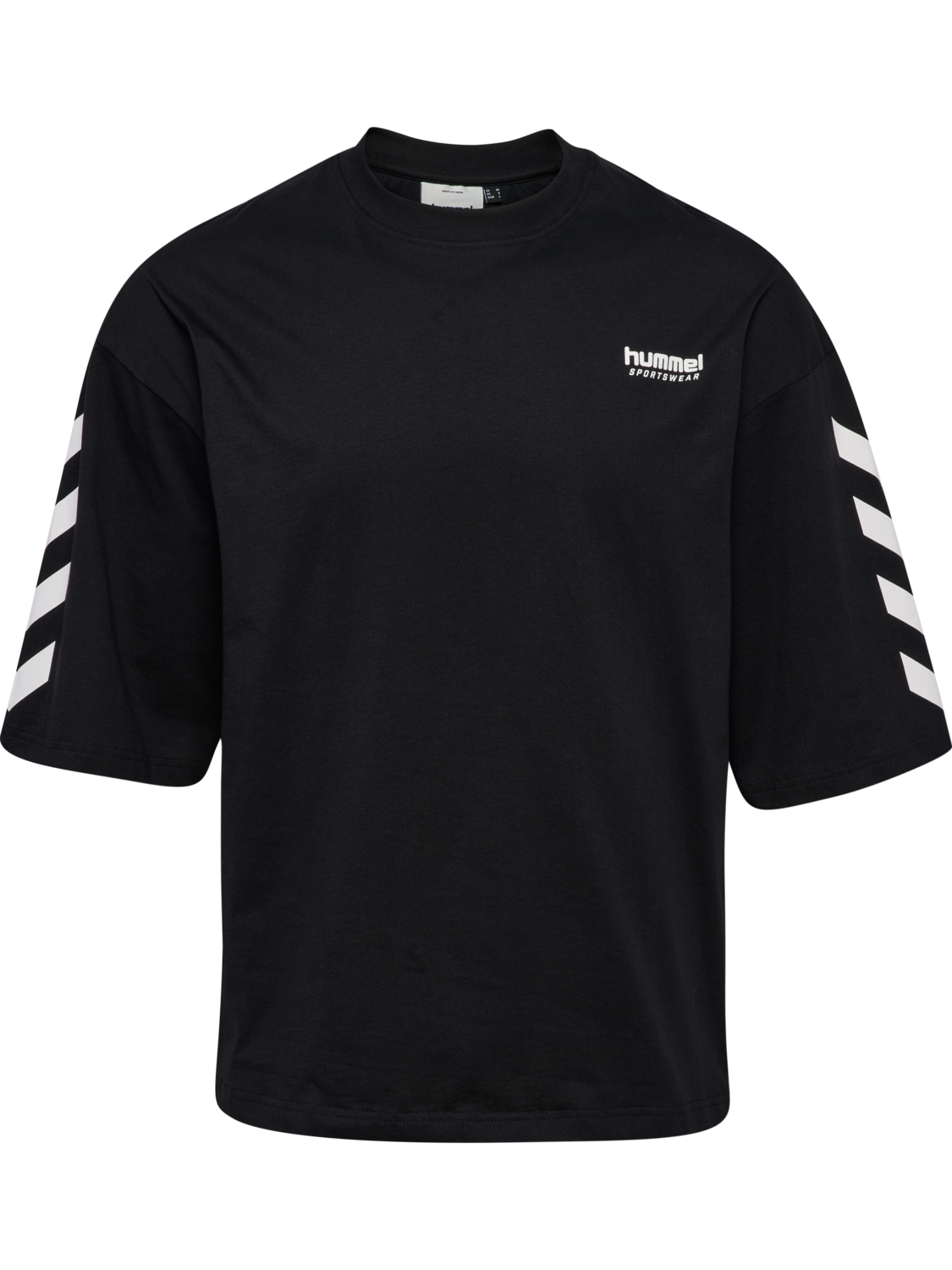 hmlOVERSIZED WILLY T-SHIRT SW, BLACK, packshot