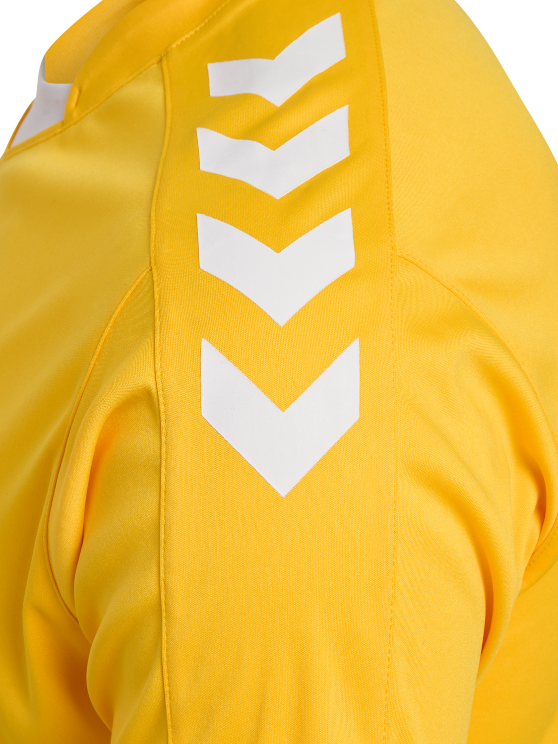 hmlCORE XK POLY JERSEY S/S, SPORTS YELLOW, packshot
