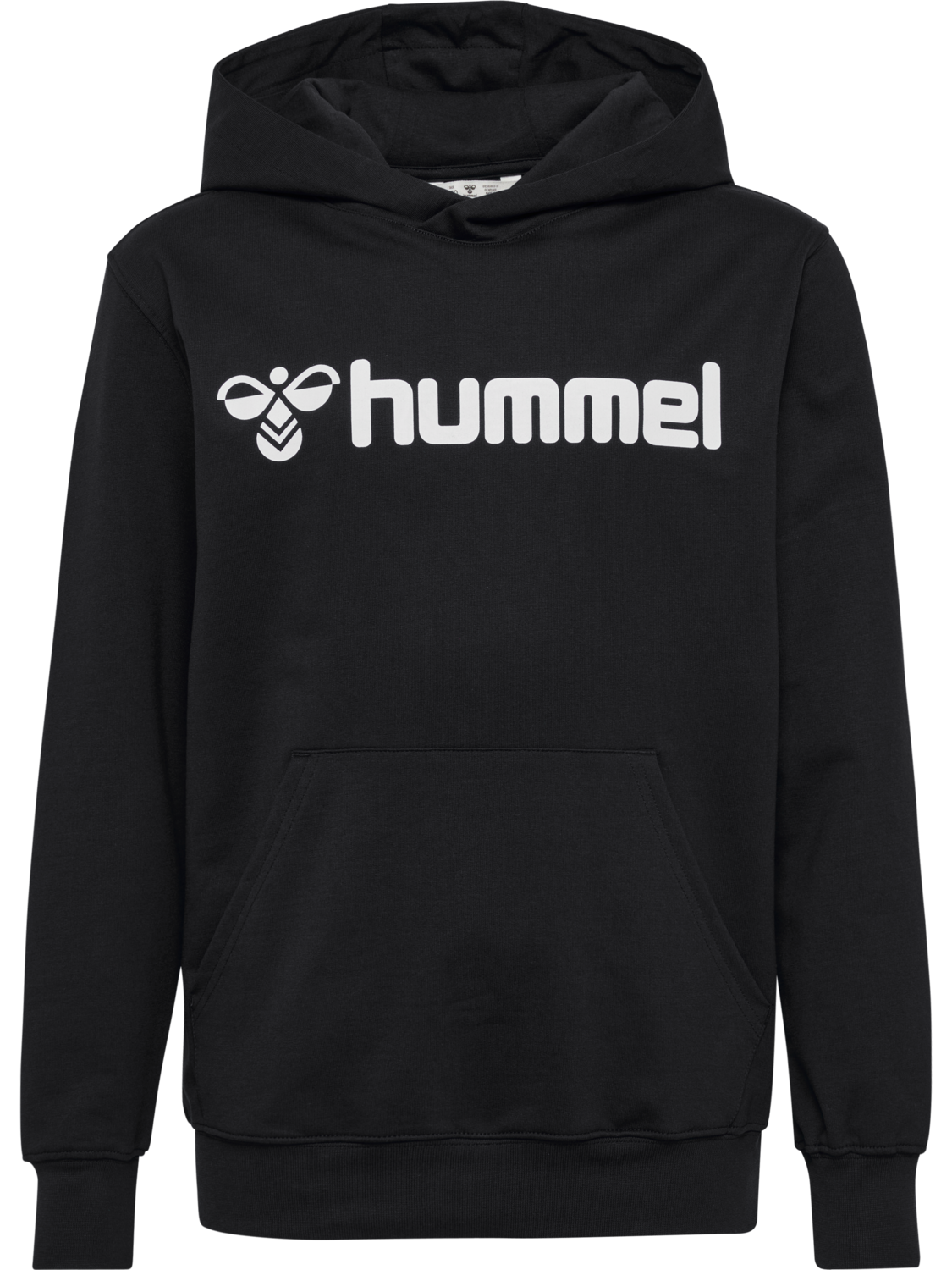 hmlGO 2.0 LOGO HOODIE KIDS, BLACK, packshot