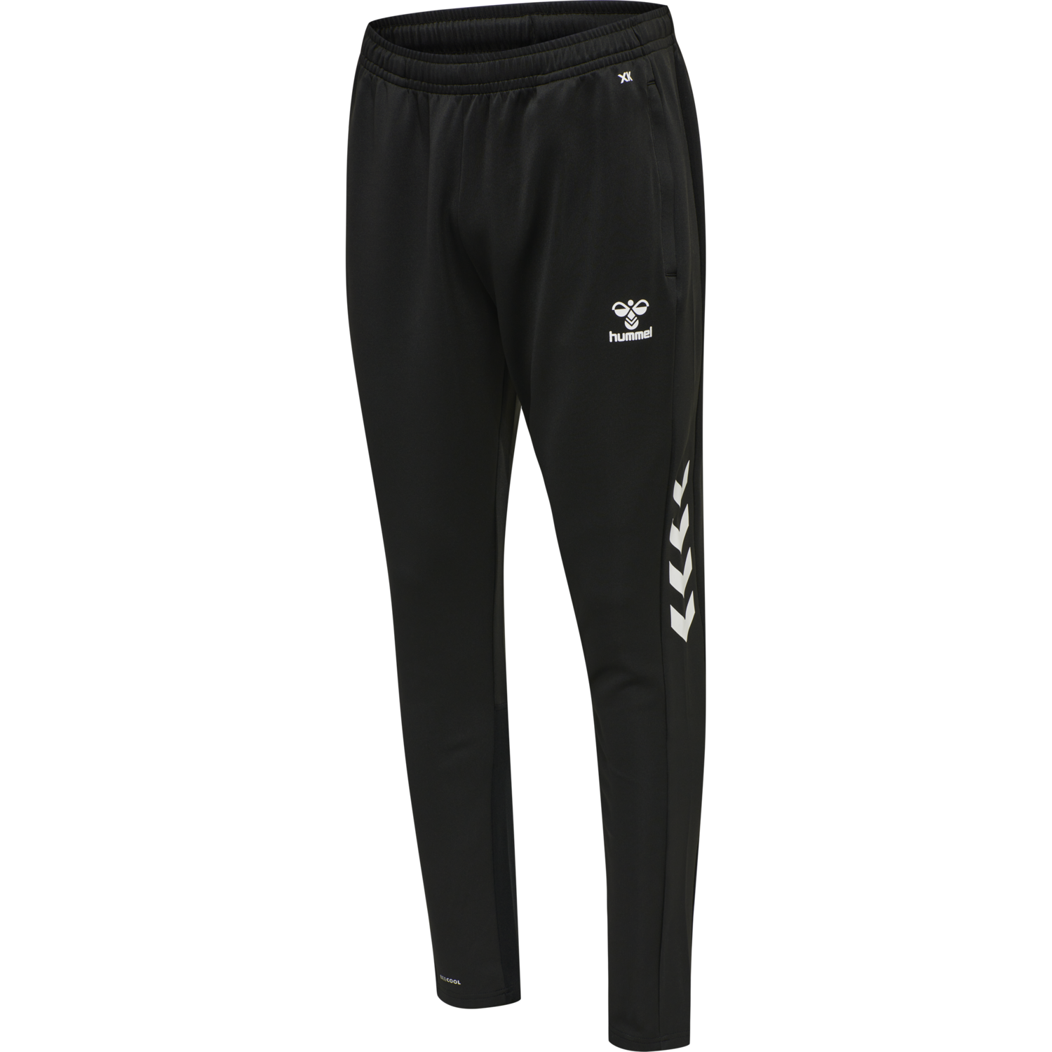 hmlCORE XK TRAINING POLY PANTS, BLACK/BLACK, packshot