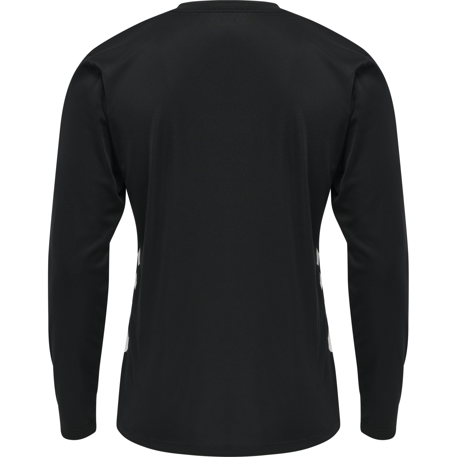 hmlREFEREE CHEVRON JERSEY L/S, BLACK, packshot