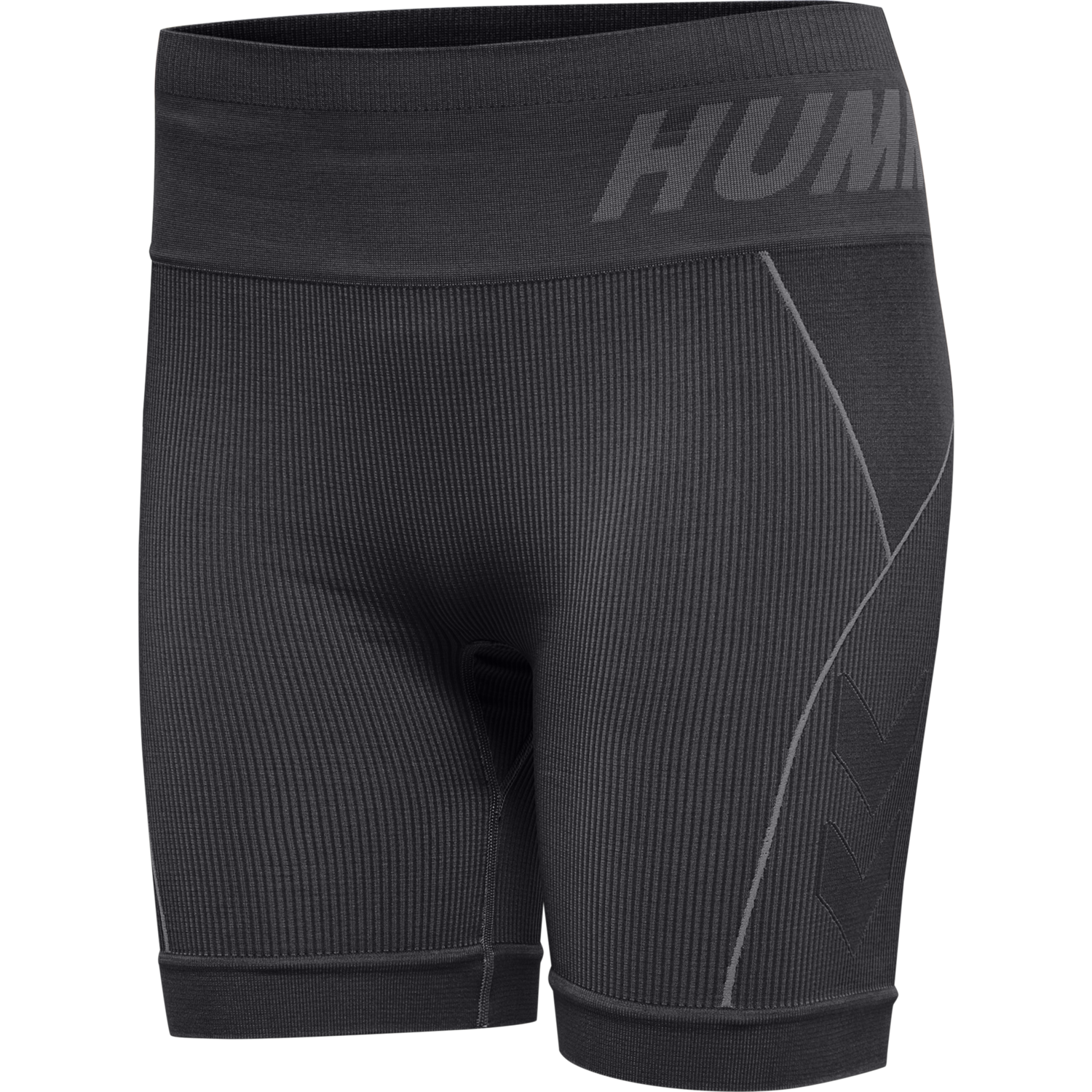 hmlTE CHRISTEL 2-PACK SEAML SHORTS, BLACK/LILY PAD, packshot