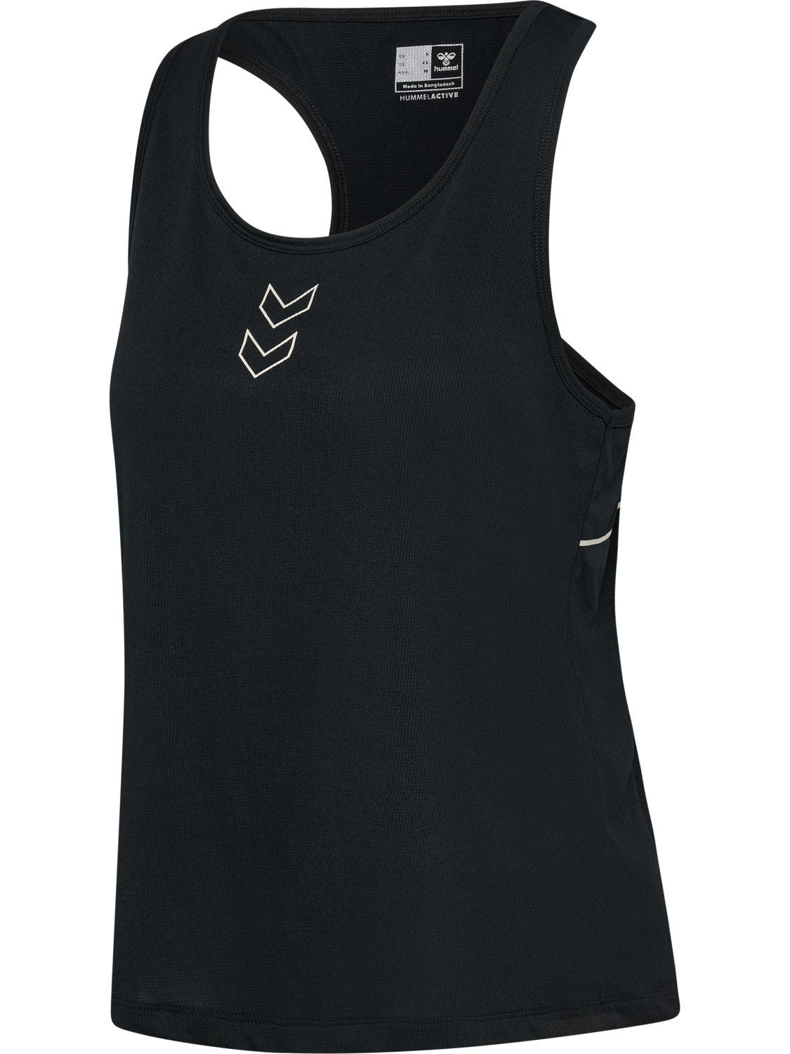 hmlCOURT LIGHT WEIGHT TANKTOP W, LIGHT GREY/BLACK, packshot