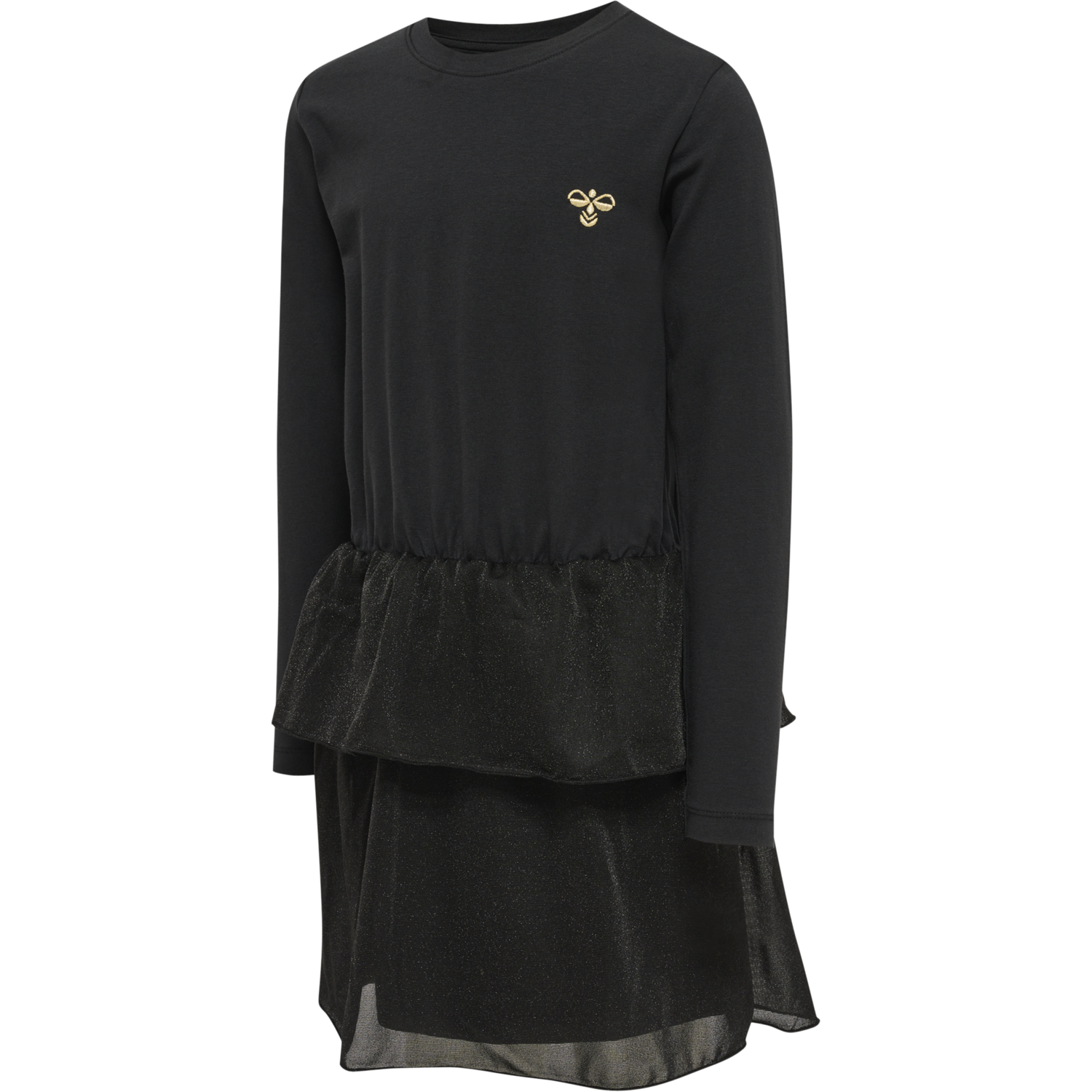 hmlELLY DRESS, BLACK, packshot