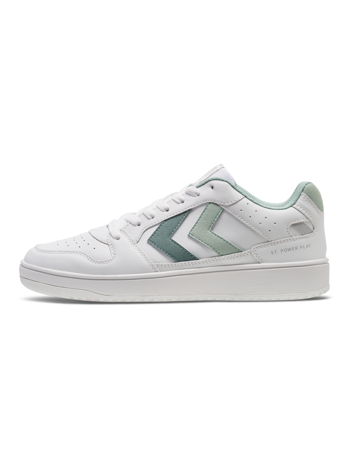 ST. POWER PLAY WMNS, WHITE/ERAYISH GREEN, packshot