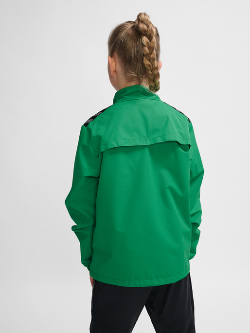 hmlAUTHENTIC TRAINING JACKET KIDS, JELLY BEAN, model