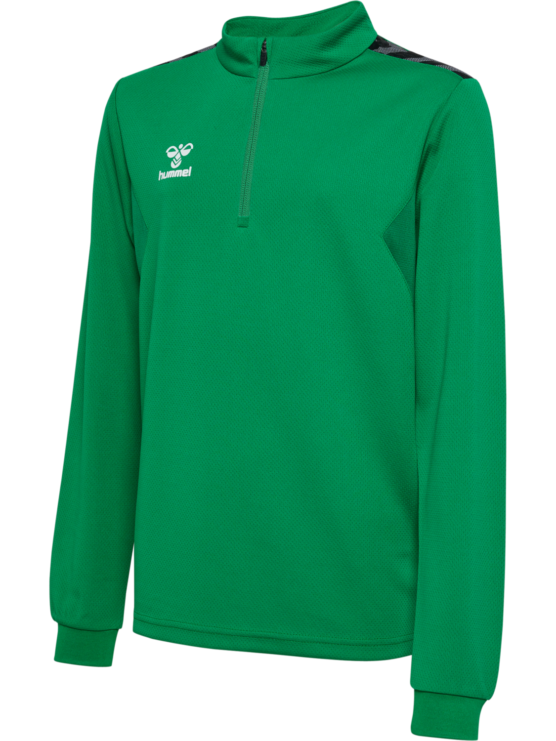 hmlAUTHENTIC HALF ZIP SWEAT KIDS, JELLY BEAN, packshot