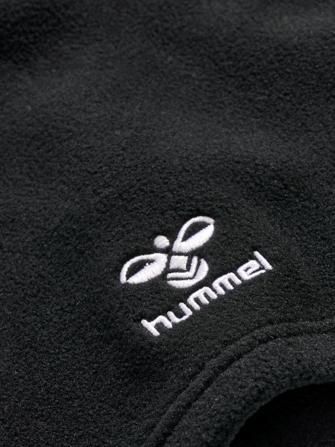 hmlFLEECE NECK TUBE, BLACK, packshot