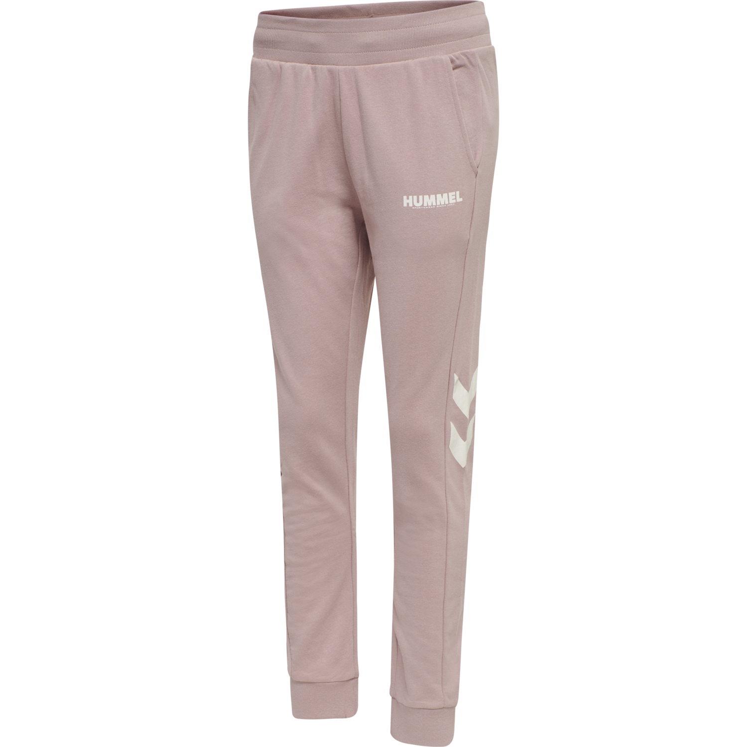 hmlLEGACY WOMAN TAPERED PANTS, WOODROSE, packshot