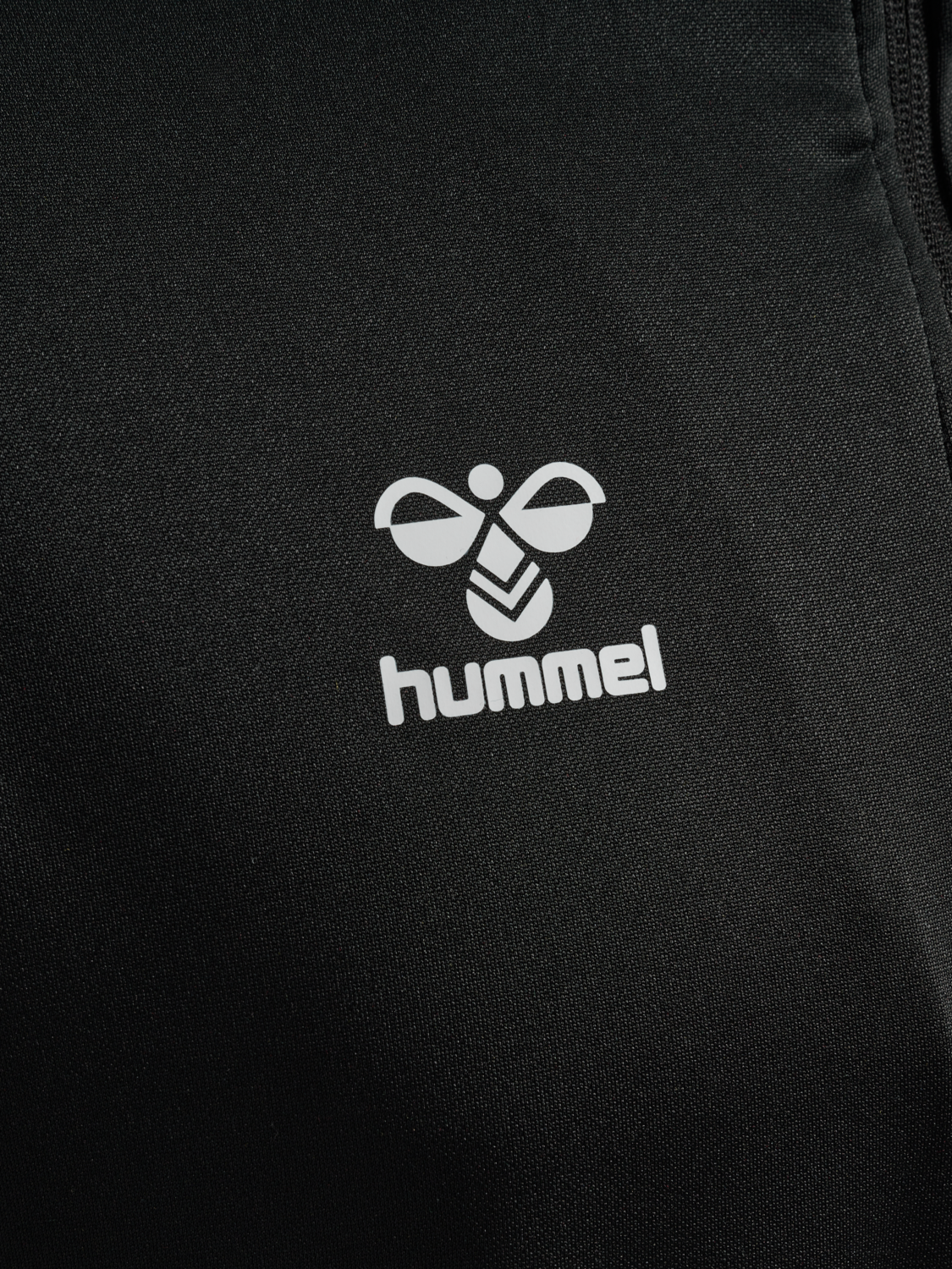 hmlESSENTIAL TRACK JACKET, BLACK, packshot