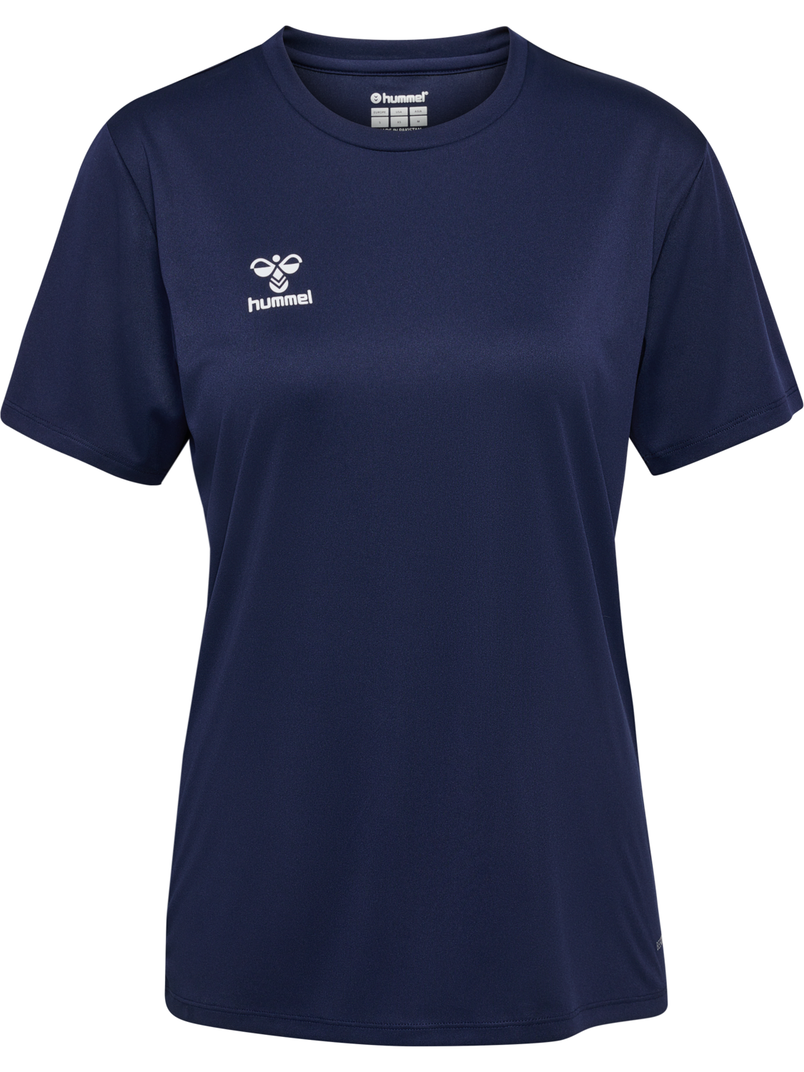 hmlESSENTIAL JERSEY S/S WOMAN, MARINE, packshot