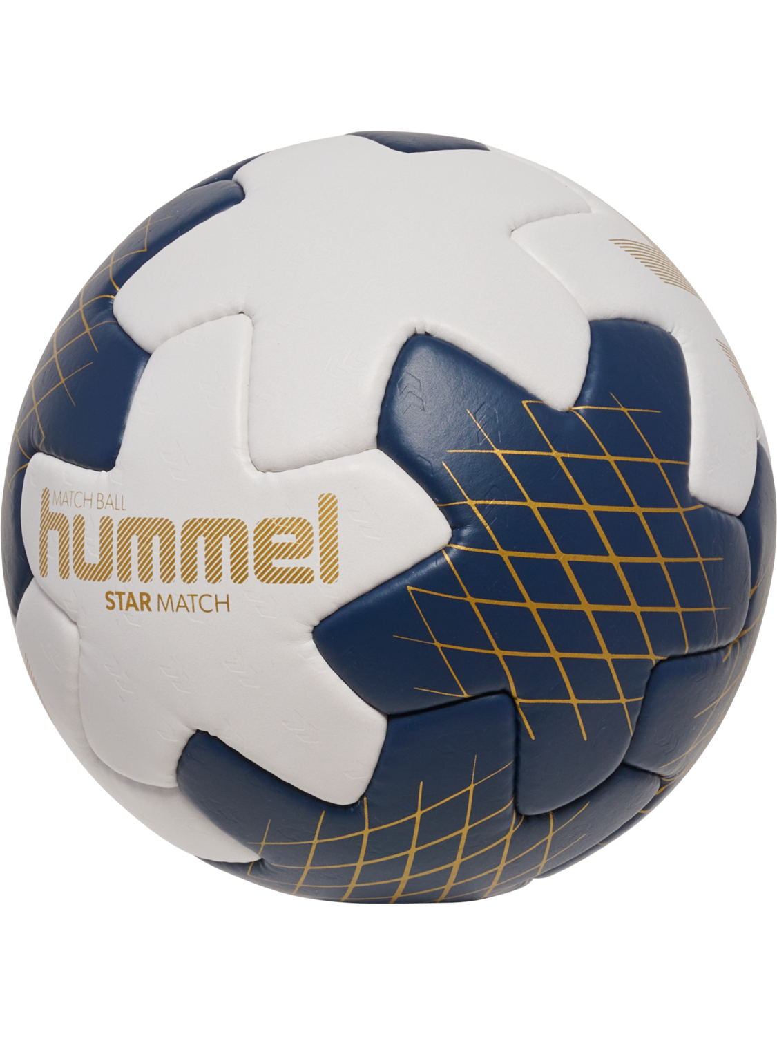 hmlSTAR MATCH HB, OFF WHITE/MARINE/GOLD, packshot