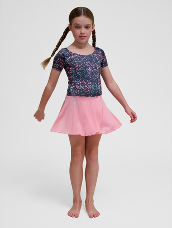 hmlNELLY GYMSUIT S/S, PEONY, model