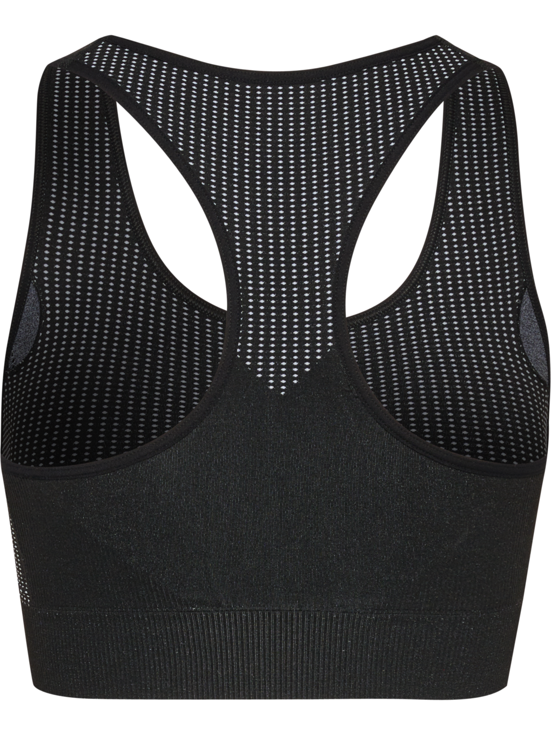 hmlMT SHAPING SEAMLESS PADDED BRA, BLACK, packshot