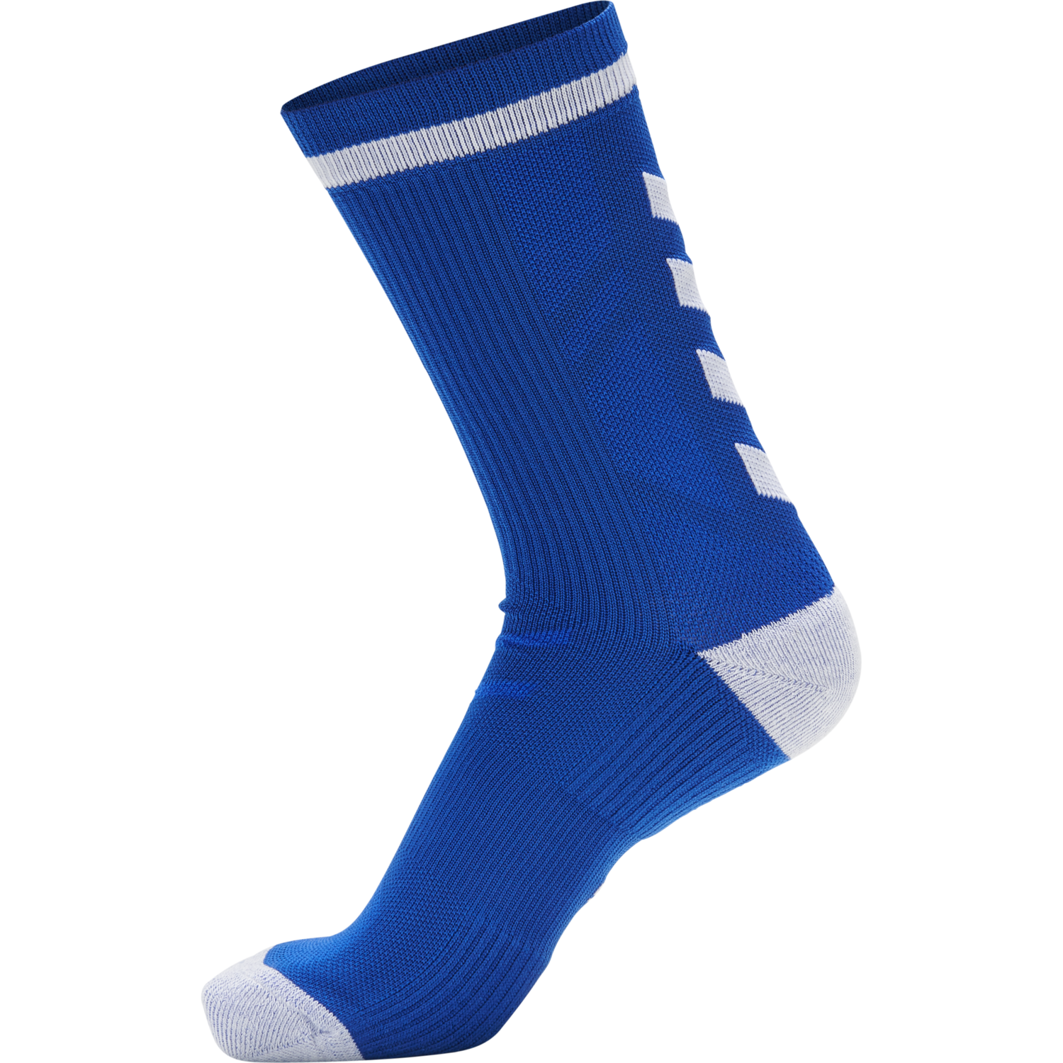 ELITE INDOOR SOCK LOW, TRUE BLUE/WHITE, packshot