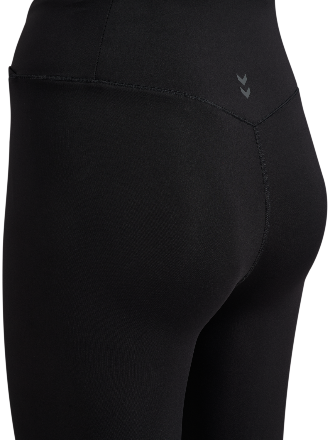 hmlYOGA WRAP HIGH WAIST W TIGHTS, BLACK, packshot