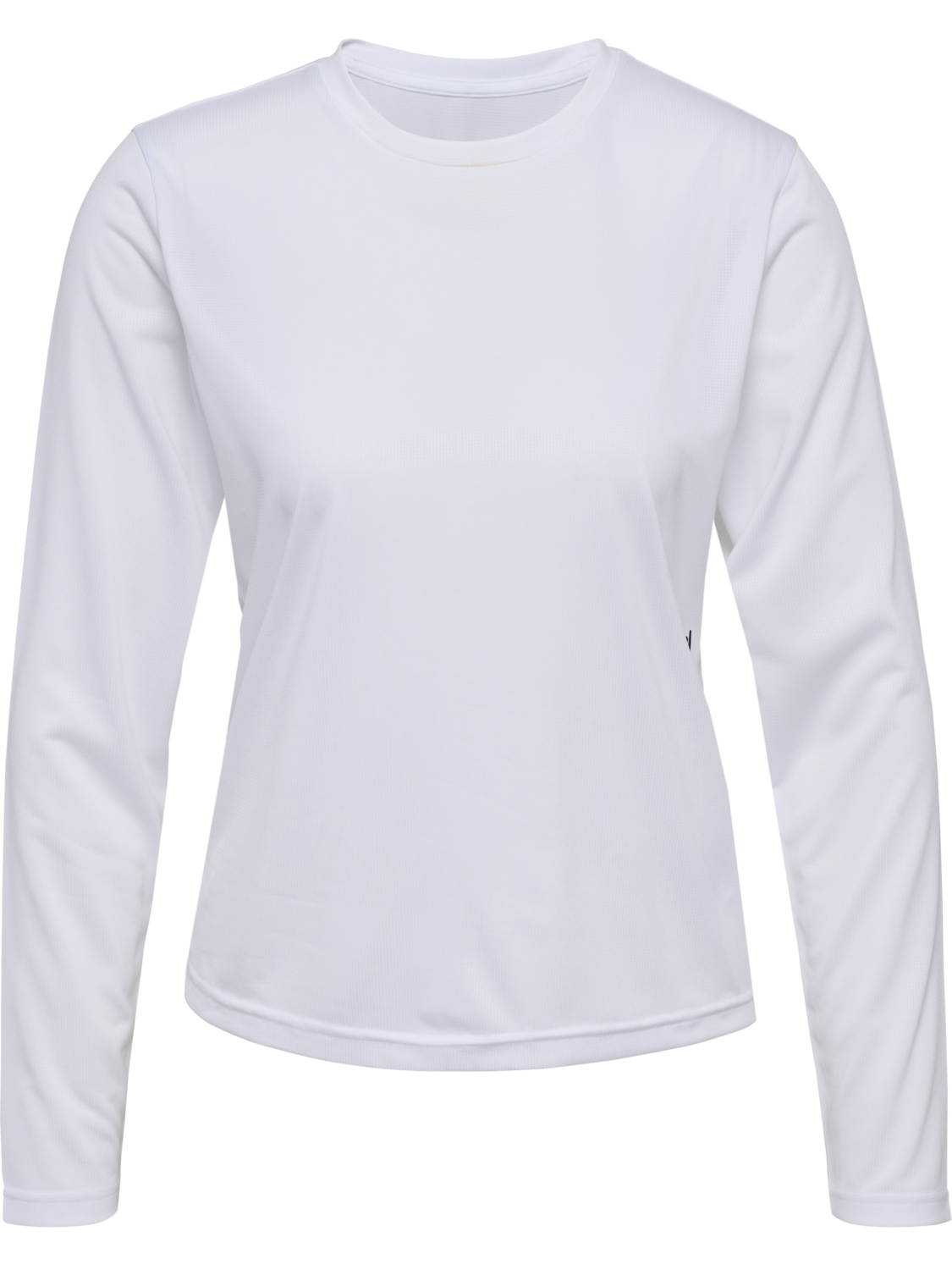 hmlPULSE WORKOUT W T-SHIRT L/S, WHITE, packshot