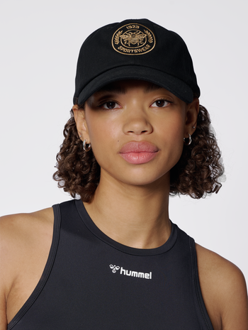 hmlSWARM COTTON CAP, BLACK, model