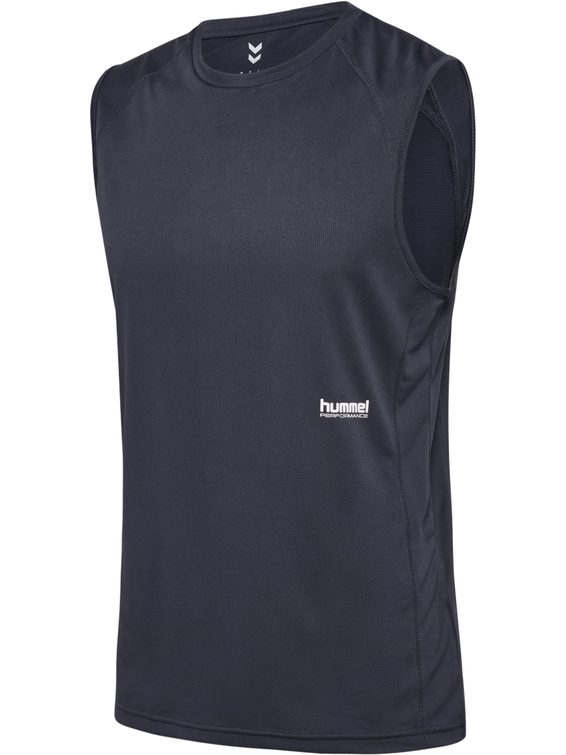hmlPULSE WORKOUT TANK TOP, EBONY, packshot