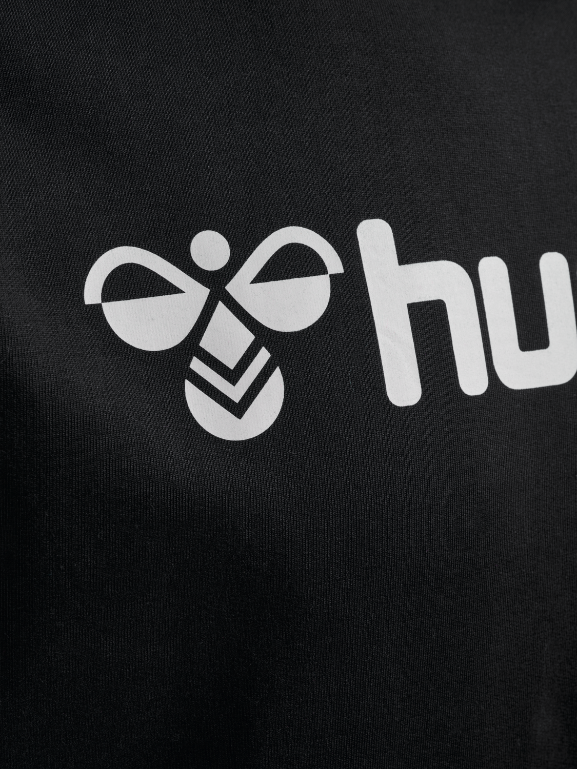 hmlGO 2.0 LOGO HOODIE, BLACK, packshot