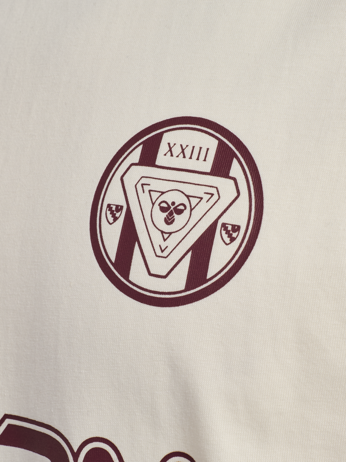 hmlLOOSE COTTON T-SHIRT S/S 23, TOFU, packshot