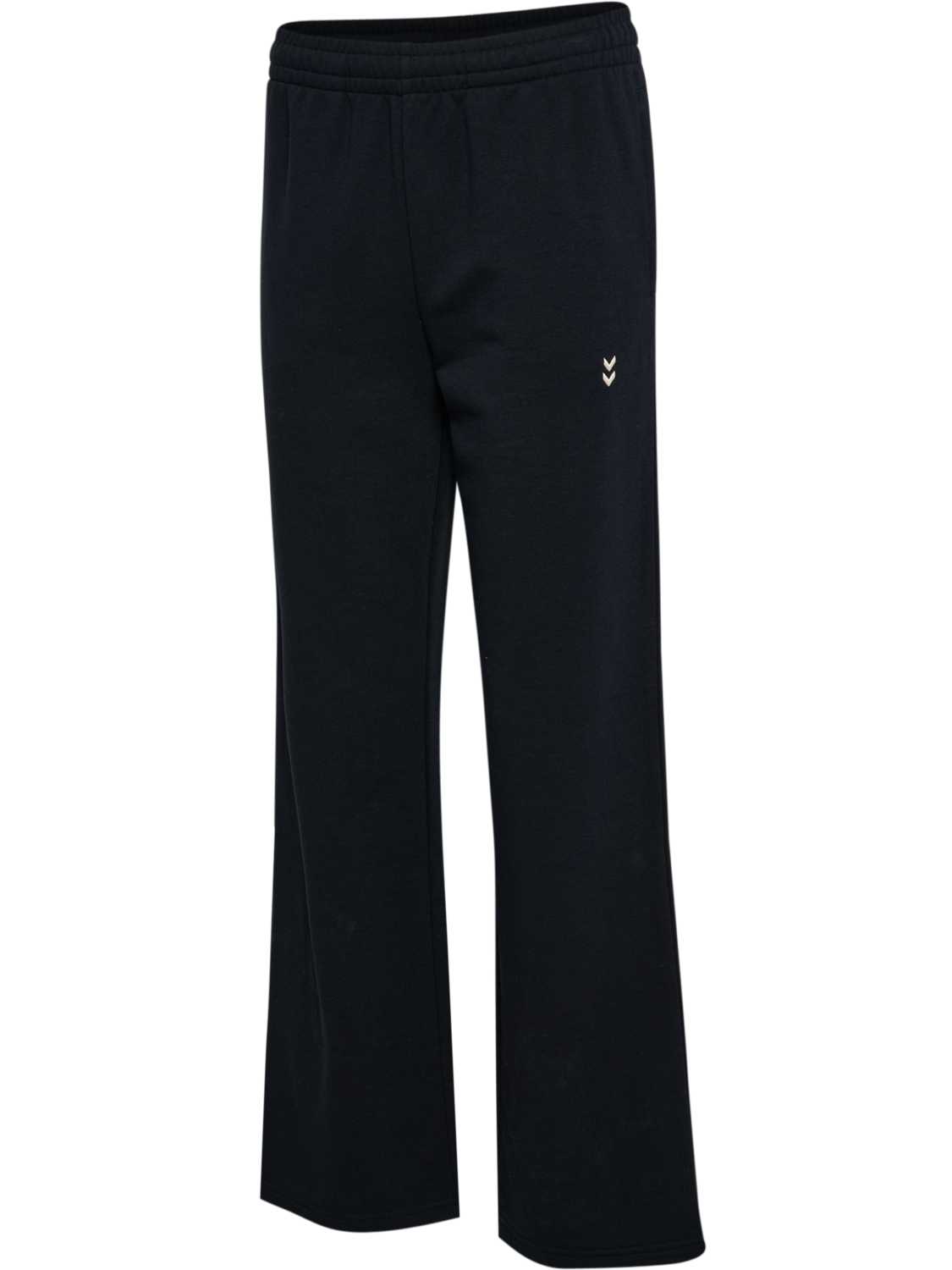 hmlPULSE WIDE W SWEAT PANTS, BLACK, packshot