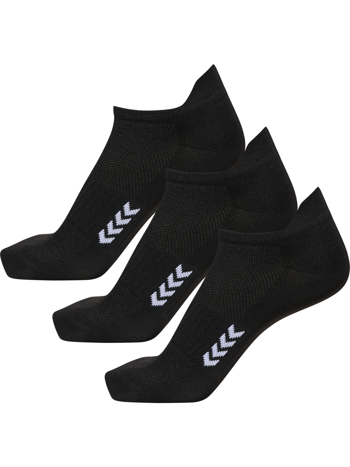 hmlSPORT ANCLE 3-PACK SOCKS, BLACK, packshot