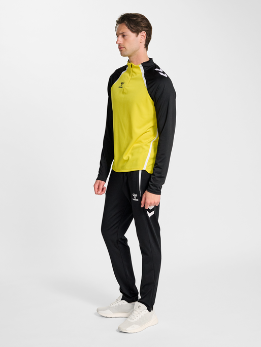 hmlLEAD 2.0 HALF ZIP, BLAZING YELLOW/BLACK, model