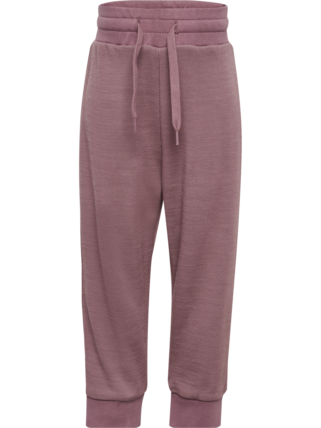 hmlMINI WOOL PANTS, TWILIGHT MAUVE, packshot