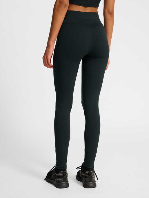 hmlHIIT SEAMLESS HIGH WAIST TIGHTS, BLACK, model
