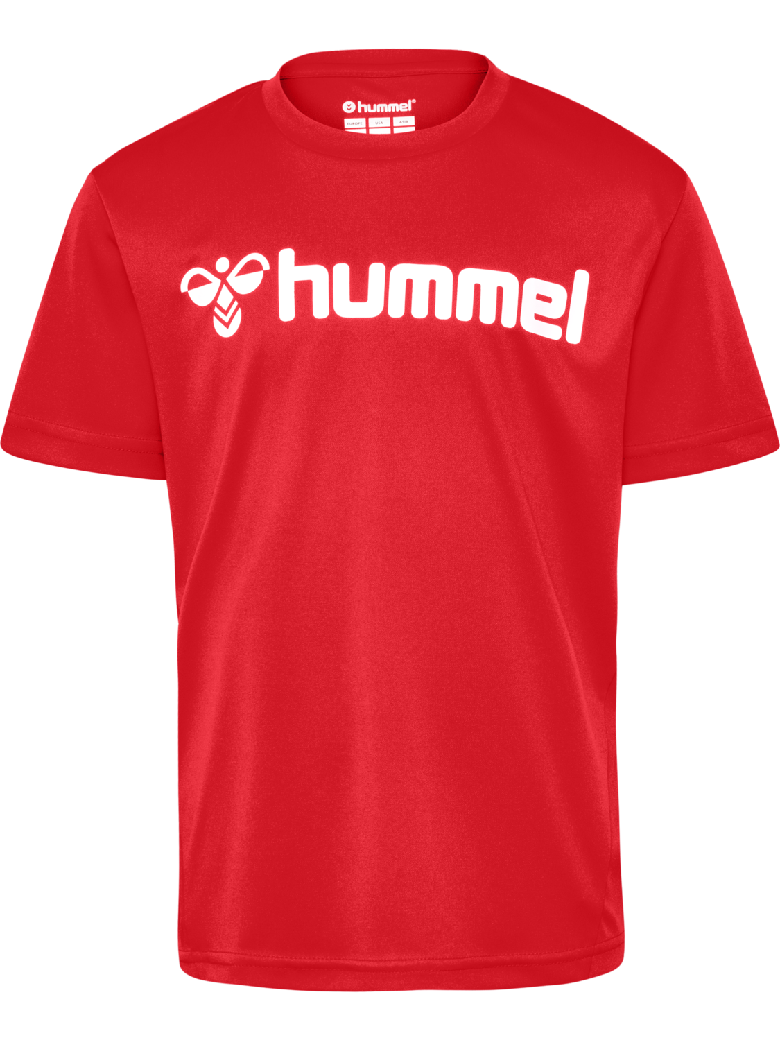 hmlLOGO JERSEY S/S KIDS, TRUE RED, packshot