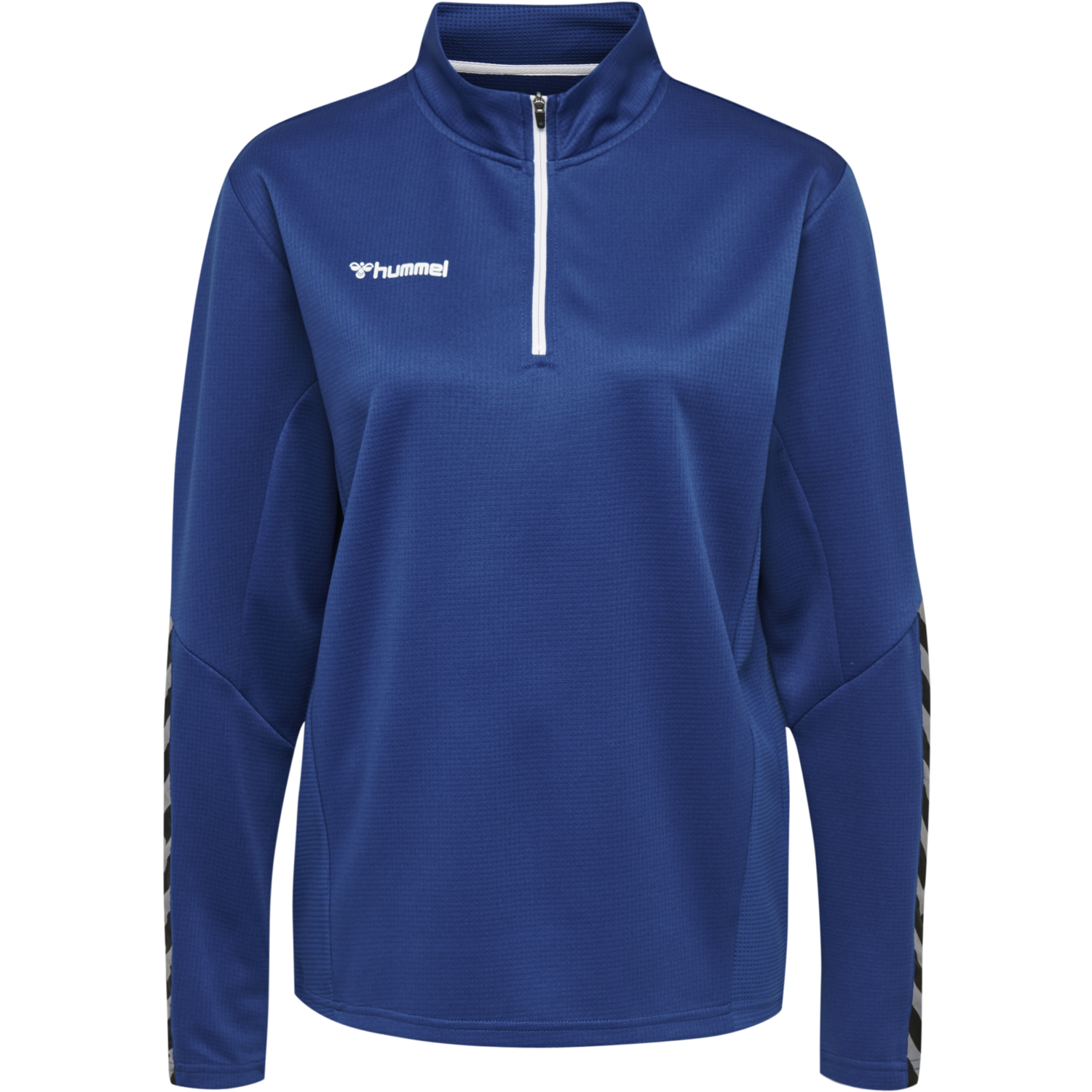 hmlAUTHENTIC HALF ZIP SWEATSHIRT WO, TRUE BLUE, packshot