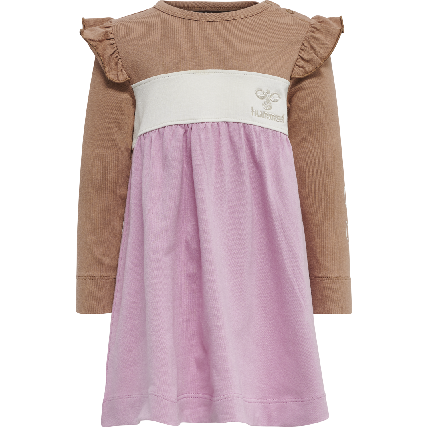 hmlJAMILA DRESS L/S, MAUVE MIST, packshot