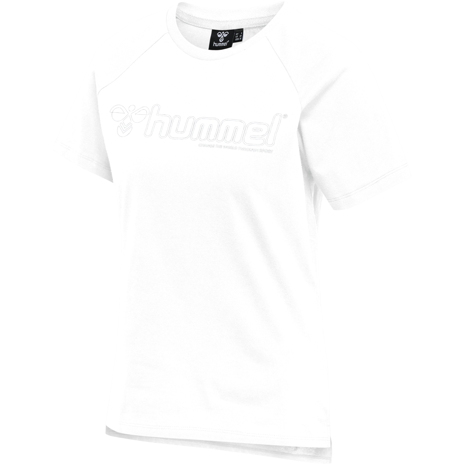 hmlNONI 2.0 T-SHIRT, WHITE, packshot