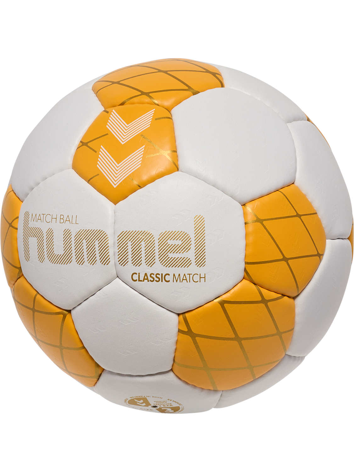 hmlCLASSIC MATCH HB, OFF WHITE/ORANGE/GOLD, packshot