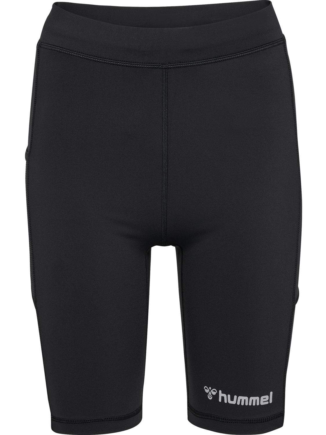 hmlRUN SHORT TIGHT WOMAN, BLACK, packshot