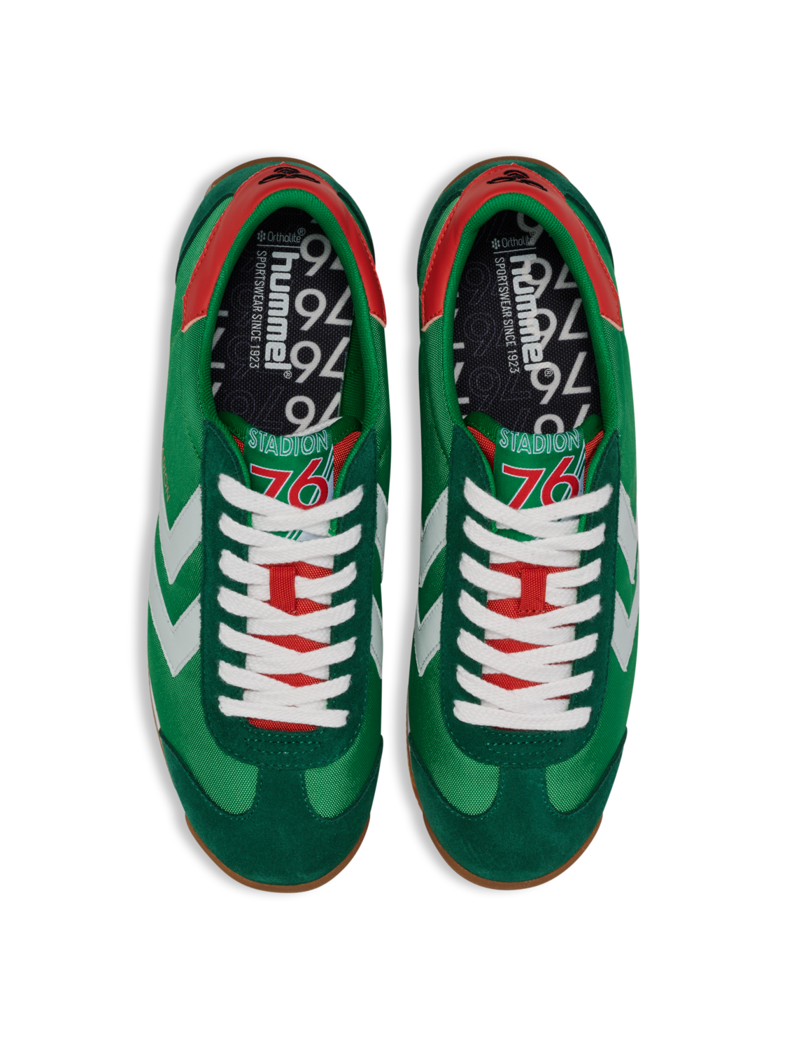 STADION NYLON, GREEN/WHITE, packshot