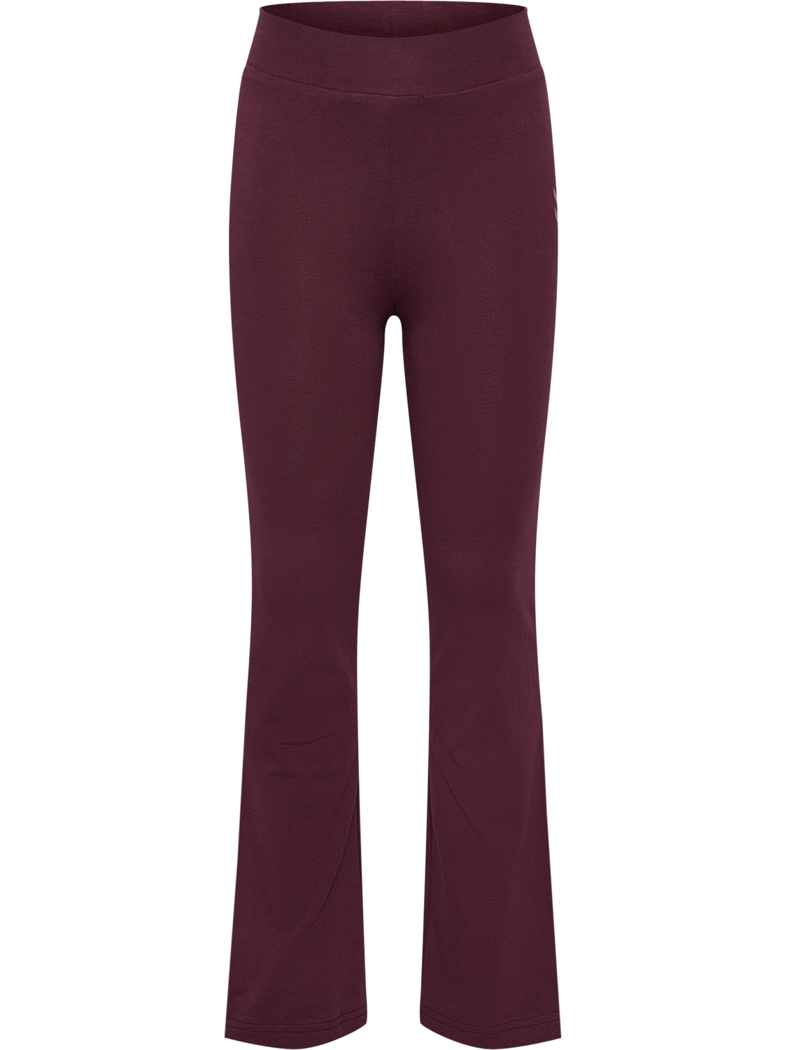 hmlJR FLARE TIGHTS, VINEYARD WINE, packshot