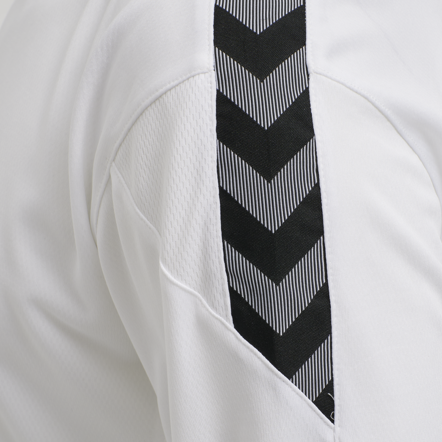 hmlAUTHENTIC POLY JERSEY L/S, WHITE, packshot